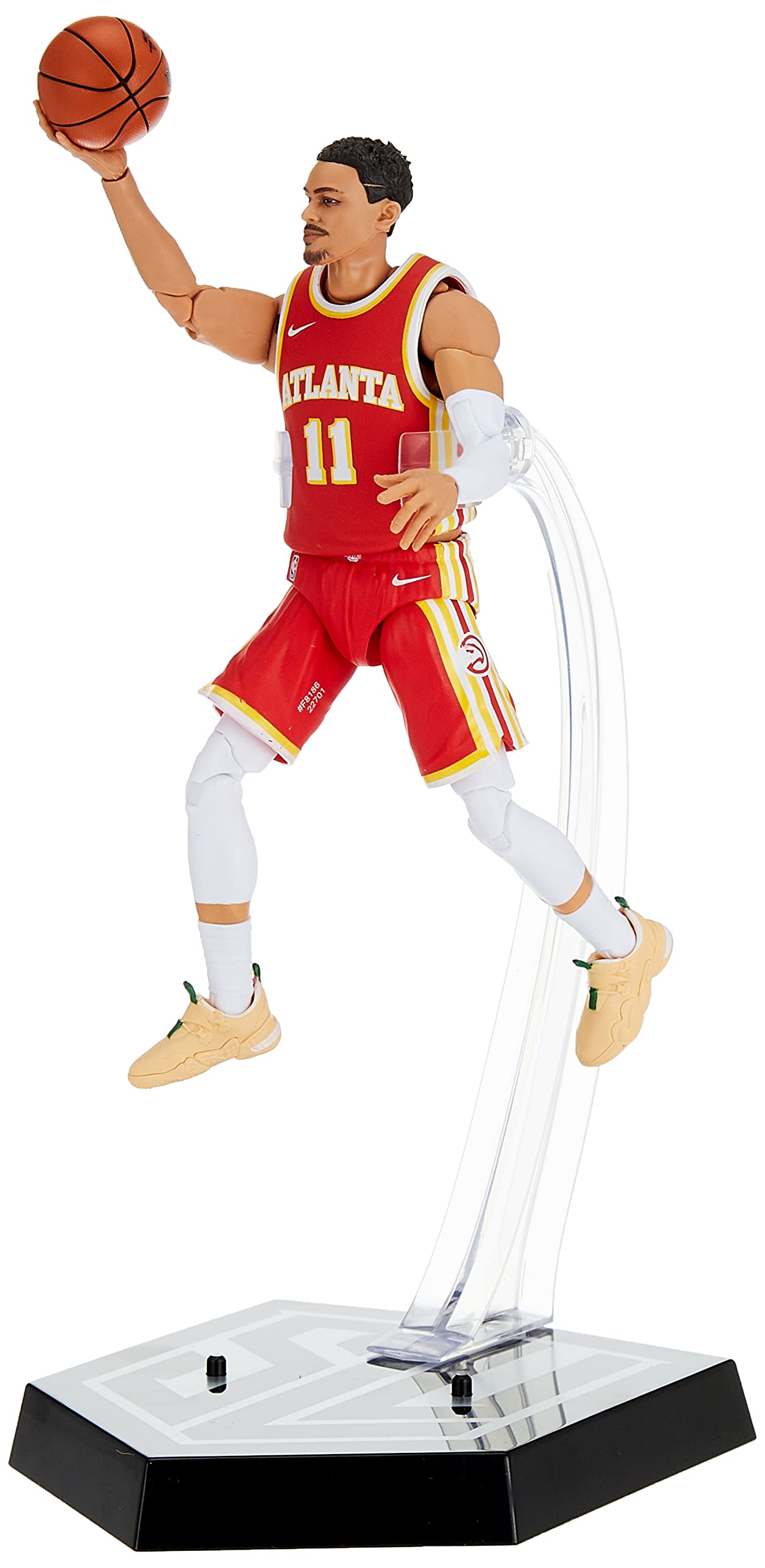 Foto 4 pulgar | Figura De Acción: Alineación Inicial De La Serie 1 De La Nba De Hasbro: Trae Young - Venta Internacional.