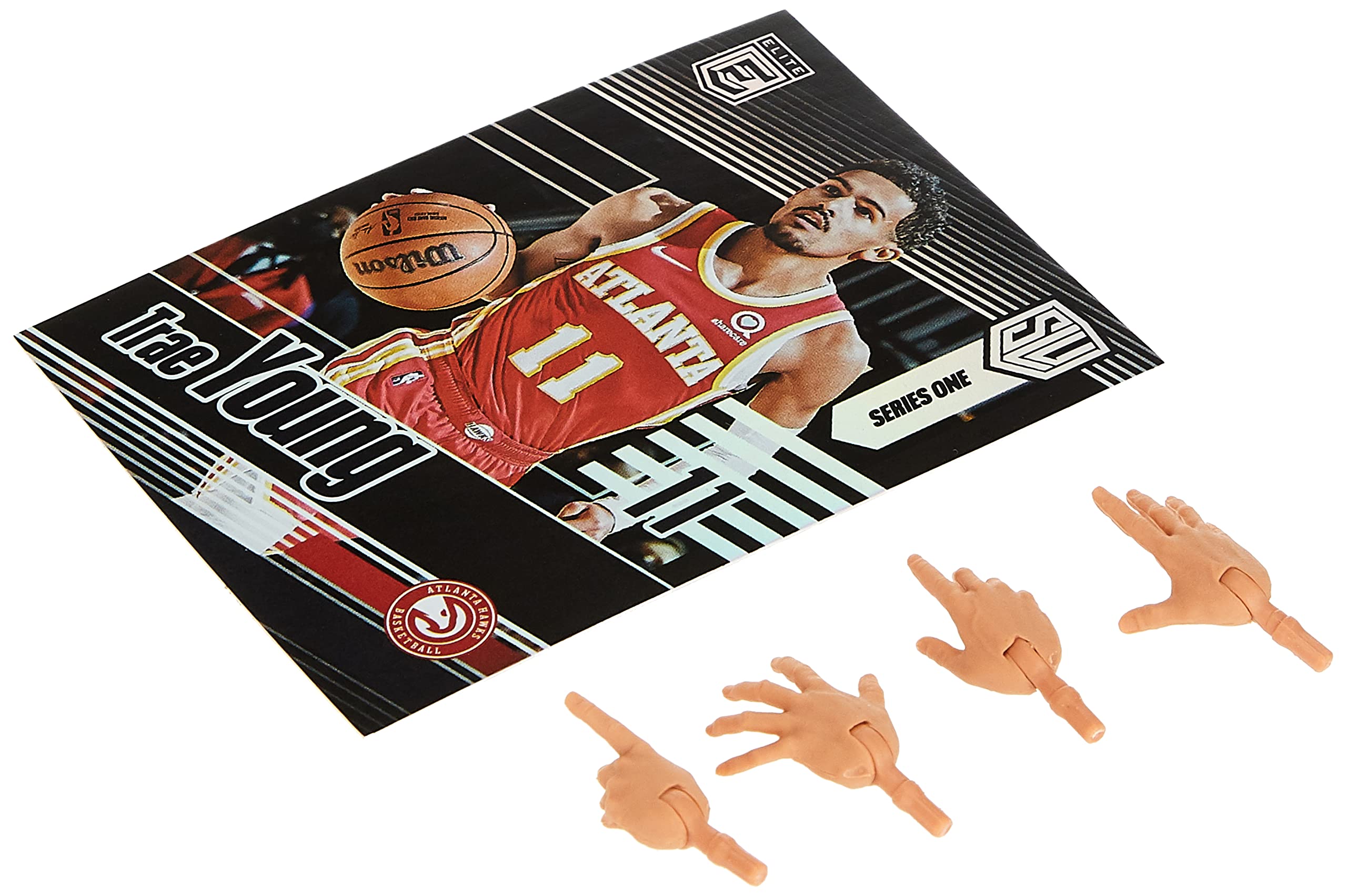 Foto 5 pulgar | Figura De Acción: Alineación Inicial De La Serie 1 De La Nba De Hasbro: Trae Young - Venta Internacional.