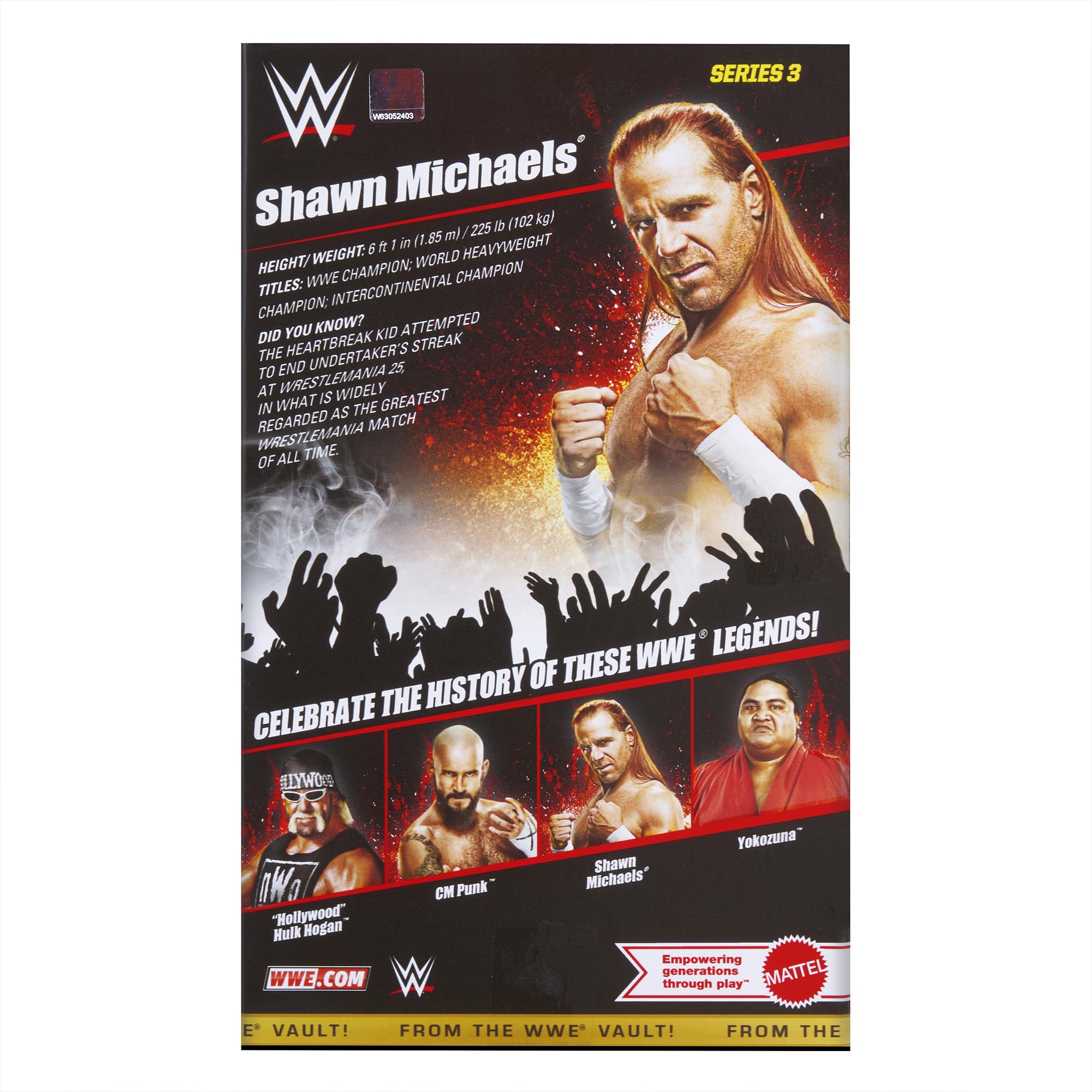 Foto 4 pulgar | Figura De Acción Wwe Shawn Michaels Heaven & Hell Series 3 - Venta Internacional.