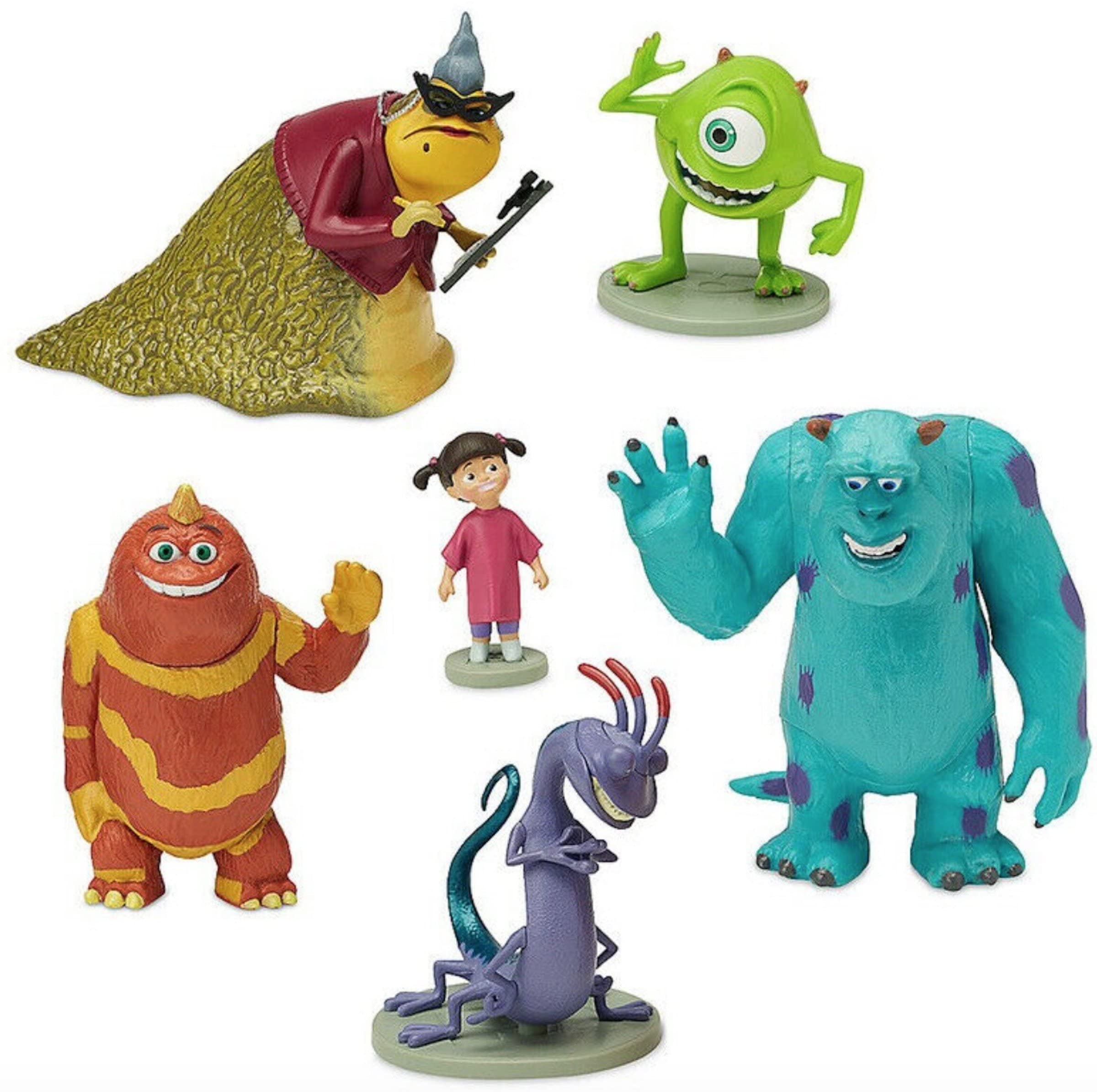 Set De Decoración Para Tartas Con Figuras Disney Pixar Monsters Inc., 6 Unidades - Venta Internacional.