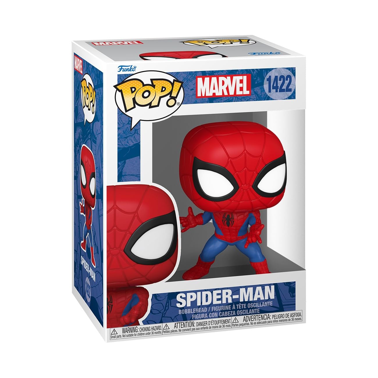 Foto 2 pulgar | Figura De Acción Funko Pop! Marvel Spider-man 9,4 Cm - Vinilo - Venta Internacional.
