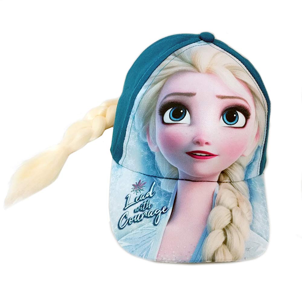 Gorra Disney Frozen 2: Elsa Con Cola De Caballo, Correa Con Coraje - Venta Internacional.
