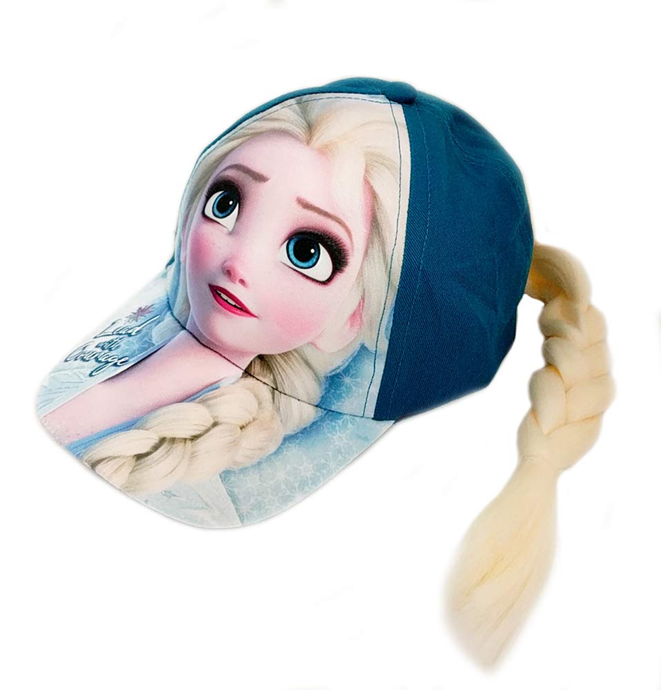 Foto 3 pulgar | Gorra Disney Frozen 2: Elsa Con Cola De Caballo, Correa Con Coraje - Venta Internacional.