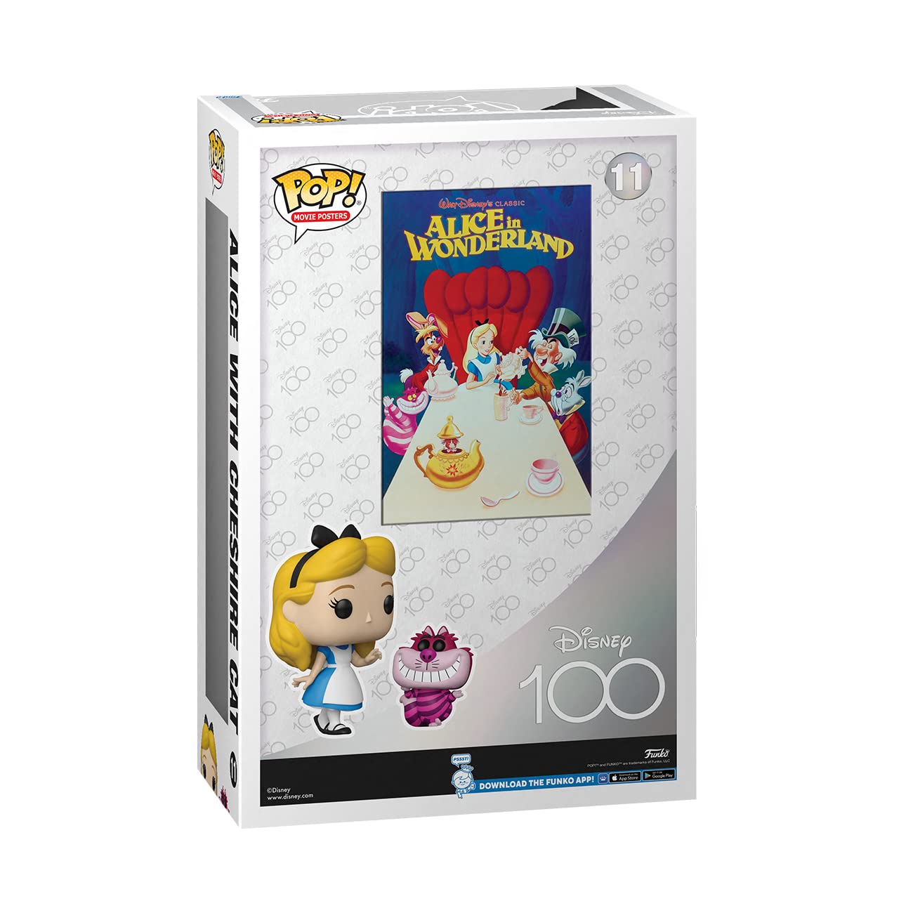 Foto 4 pulgar | ¡funko Pop! Póster De La Película Disney 100 Alicia En El País De Las Maravillas - Venta Internacional.