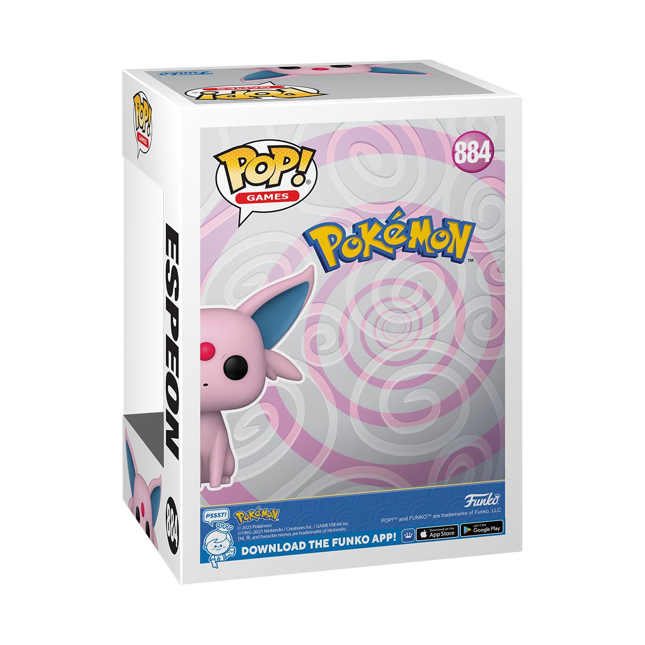 Foto 4 pulgar | ¡funko Pop! Juegos Pokémon Espeon Flocked Exclusive De Amazon - Venta Internacional.
