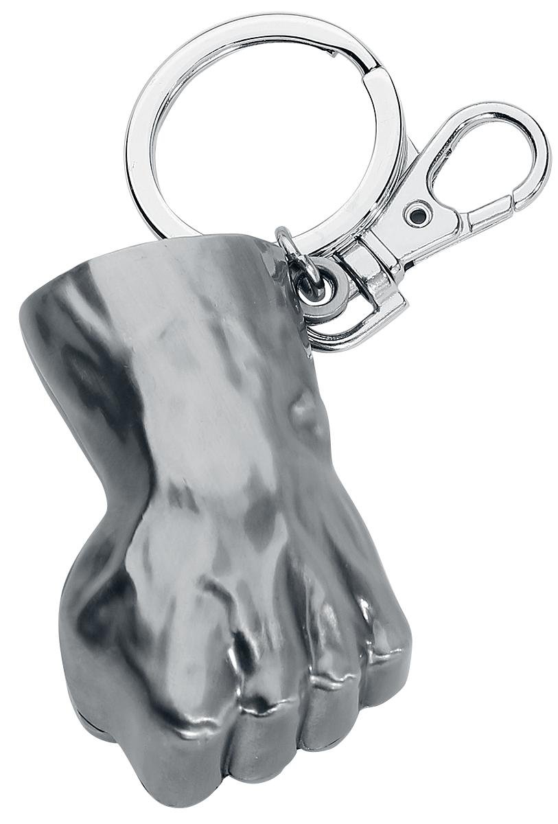 Foto 2 pulgar | Llavero Marvel Hulk Fist De Peltre, Gris Claro, Pequeño - Venta Internacional.