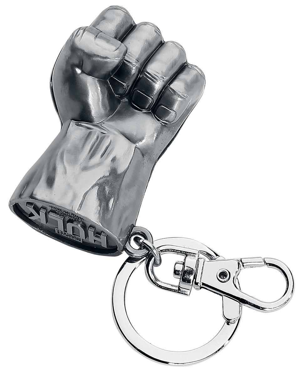 Foto 3 pulgar | Llavero Marvel Hulk Fist De Peltre, Gris Claro, Pequeño - Venta Internacional.
