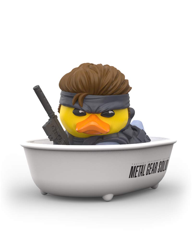 Foto 6 pulgar | Figura Coleccionable De Vinilo Con Forma De Pato De Goma Tubbz Solid Snake - Venta Internacional.