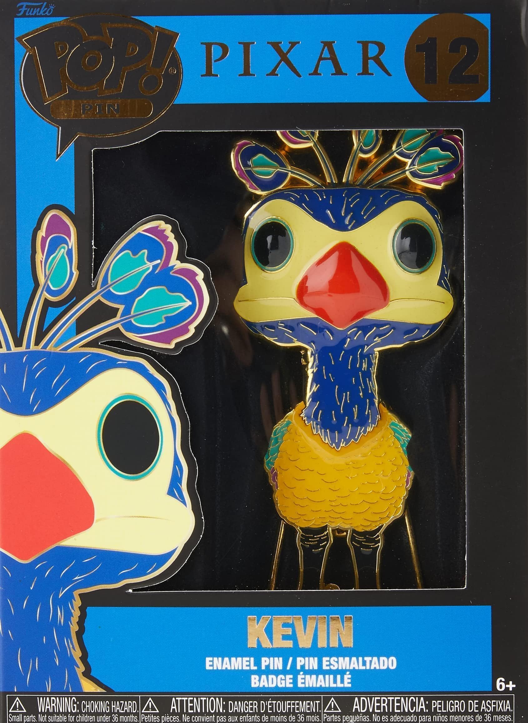 Foto 2 | Pin Funko Pop! Disney Pixar Up Kevin, 10 Cm - Venta Internacional.