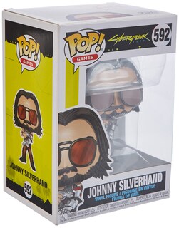 Foto 4 | Figura De Acción Funko Pop! Juegos Cyberpunk 2077 Johnny Silverhand 2 - Venta Internacional.
