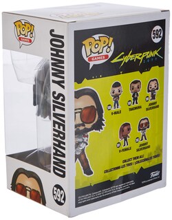Foto 5 | Figura De Acción Funko Pop! Juegos Cyberpunk 2077 Johnny Silverhand 2 - Venta Internacional.
