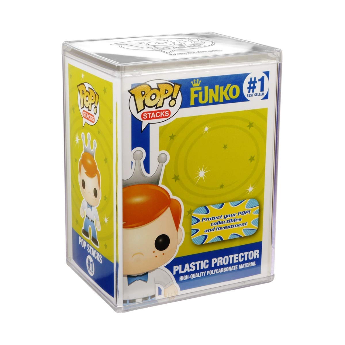 Foto 2 pulgar | Funda Pop Protector Funko Premium De Plástico Transparente De 16,5 Cm - Venta Internacional.