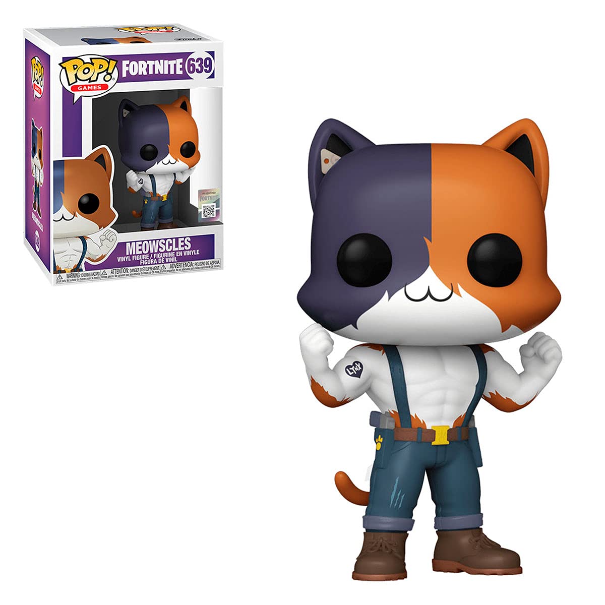 Foto 2 pulgar | Figura De Acción Funko Pop! Juegos: Fortnite Meoscles, 9,5 Cm - Venta Internacional.