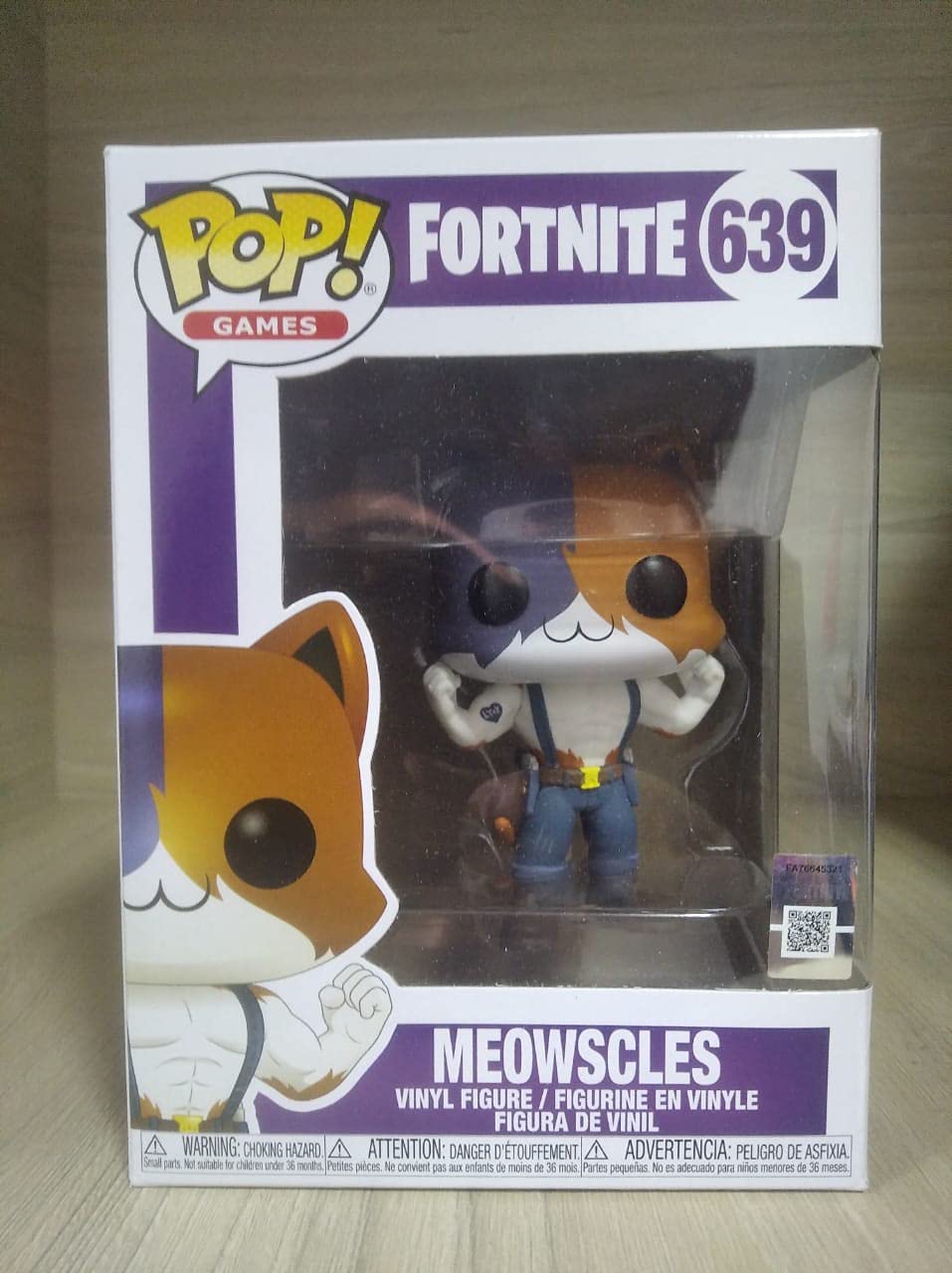 Foto 7 pulgar | Figura De Acción Funko Pop! Juegos: Fortnite Meoscles, 9,5 Cm - Venta Internacional.