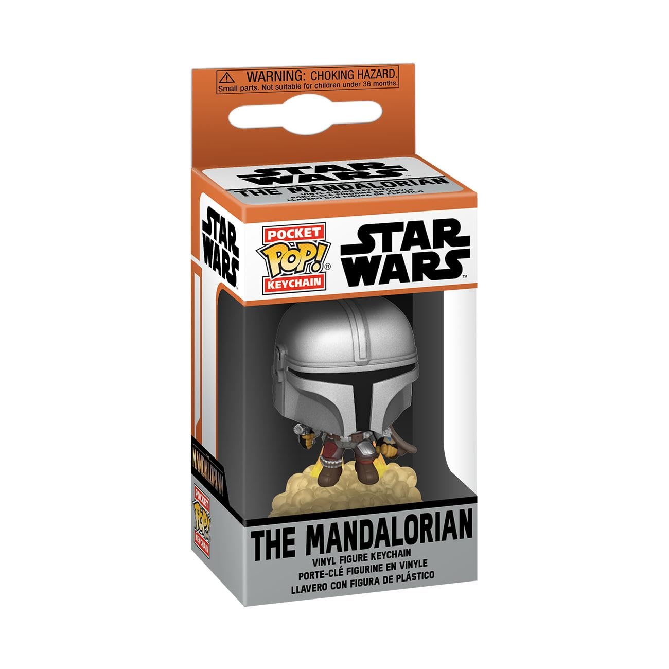 Foto 3 pulgar | Llavero Funko Pop! The Mandalorian - Mandalorian Con Blaster - Venta Internacional.