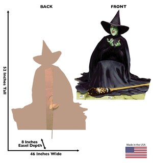 Foto 2 | People Wicked Witch Con Recorte De Cartón - Venta Internacional.