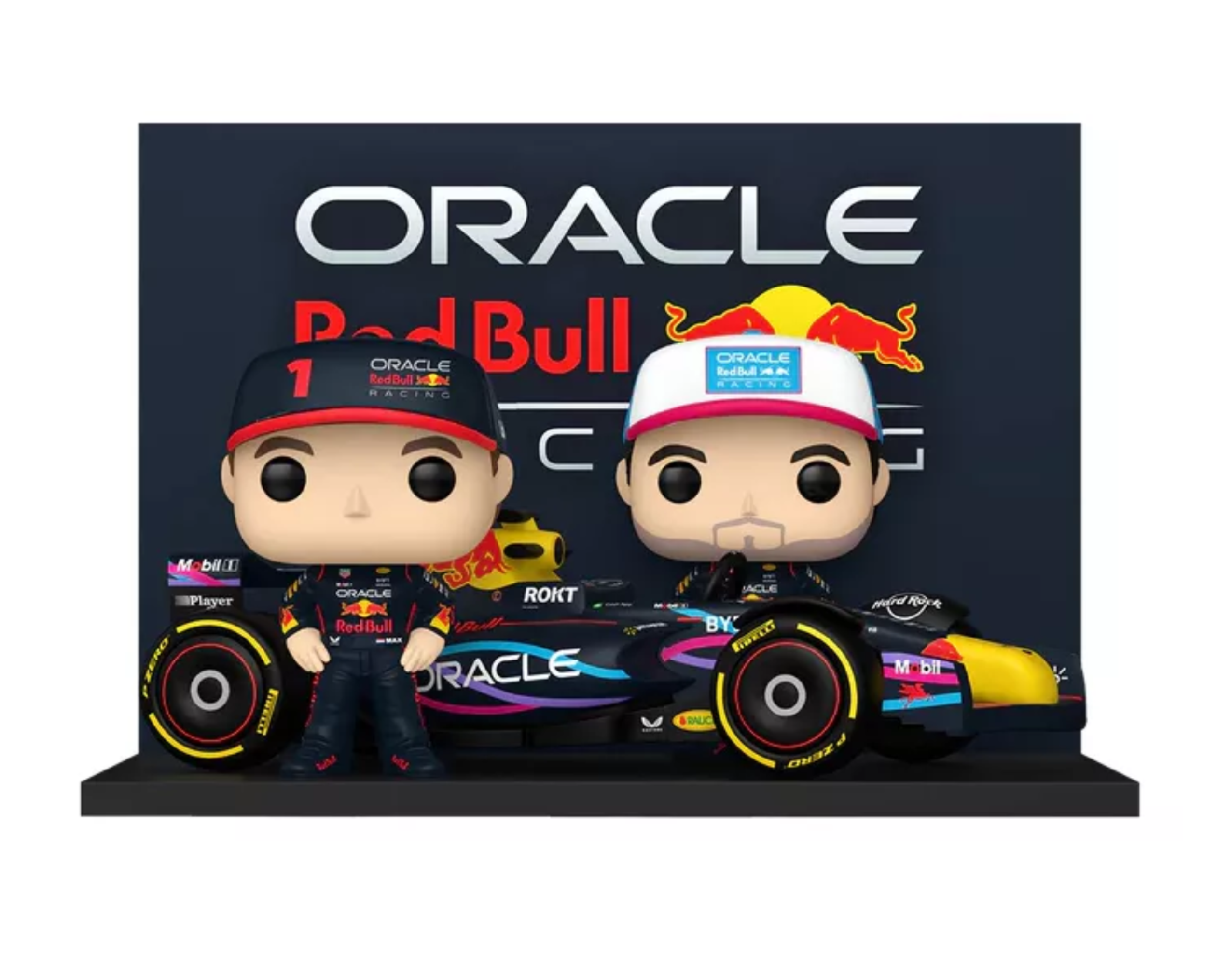 Foto 2 pulgar | Funko Pop Moment: Oracle Red Bull Racing Verstappen y Pérez