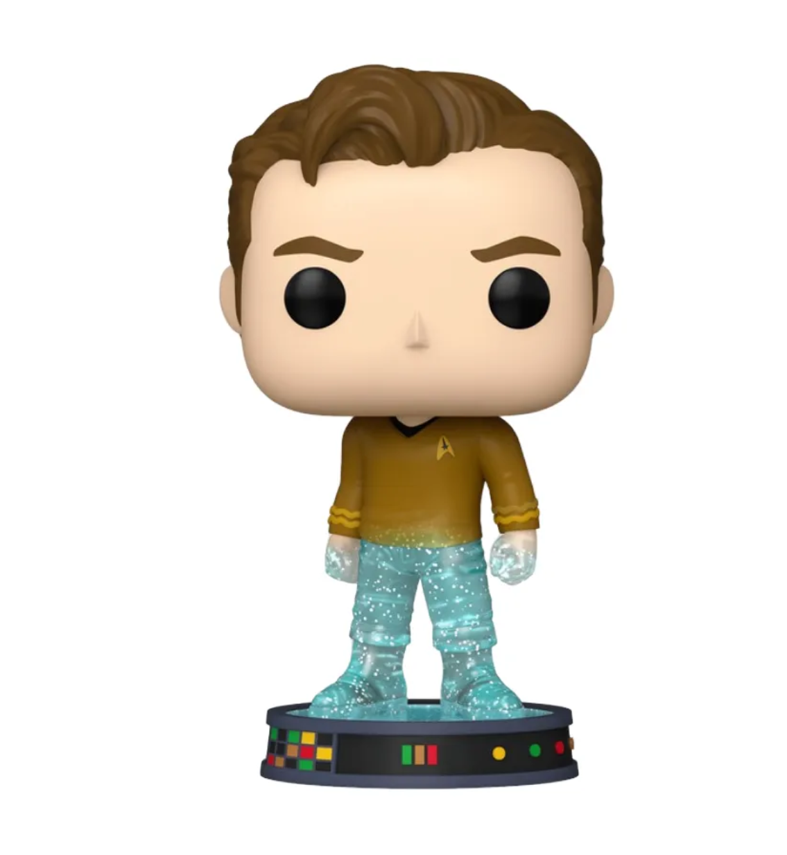 Foto 3 pulgar | Funko Pop James T. Kirk #1689 Transporter Star Trek Glitter