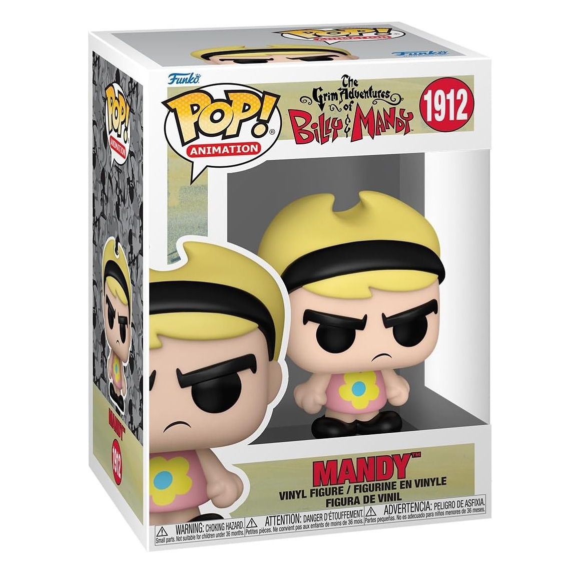 Foto 1 | Funko Pop Animation: Las Sombrias Aventuras De Billy Y Mandy - Mandy