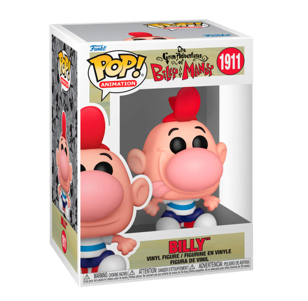 Foto 2 pulgar | Funko Pop Animation: Las Sombrias Aventuras De Billy Y Mandy - Billy