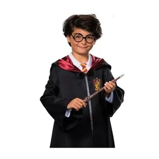 Foto 2 | Varita Harry Potter Con Luz Belug, Incluye Unos Lentes Para Disfraz Marrón Negro