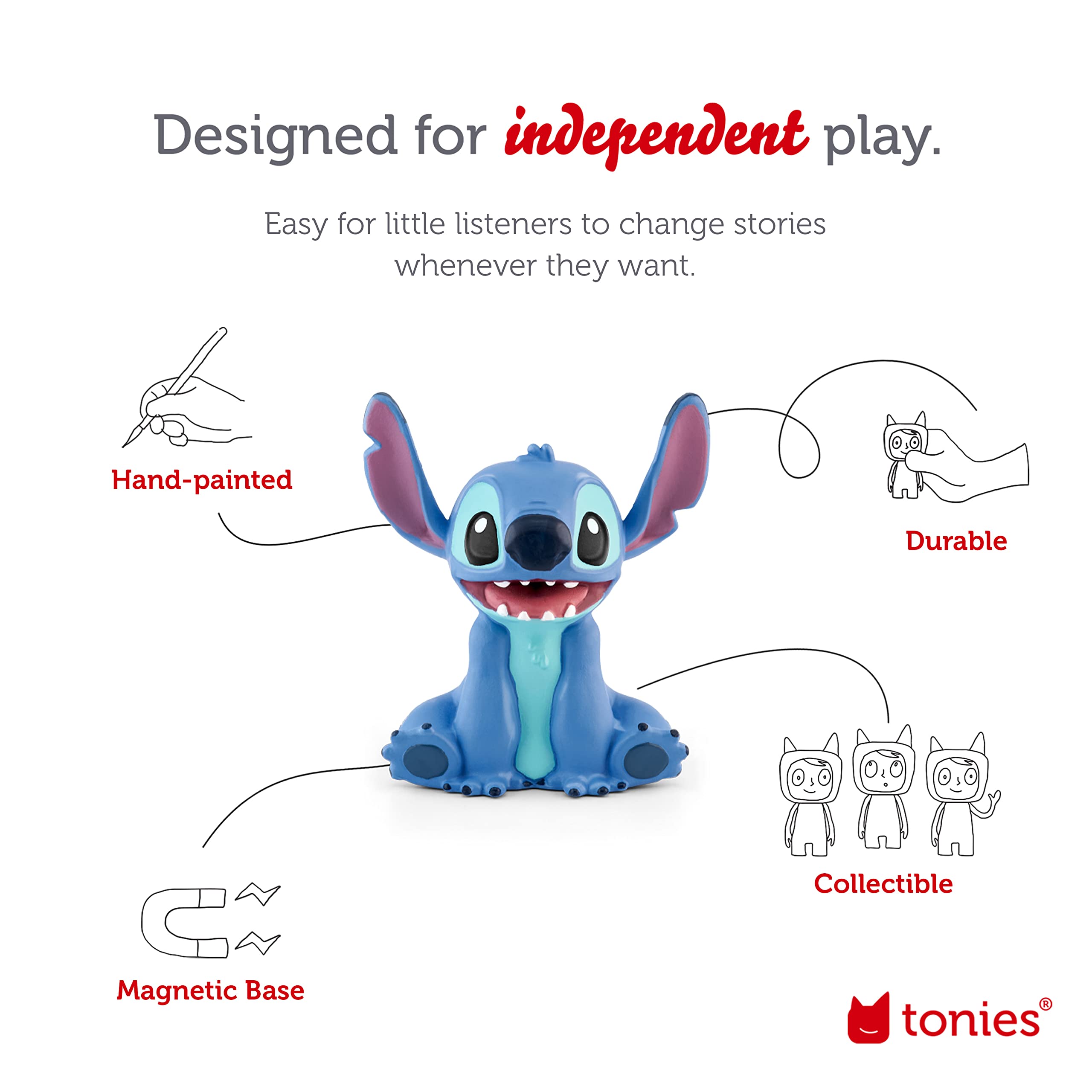 Foto 3 | El Personaje De Reproducción De Audio Tonies Stitch De Lilo & Stitch De Disney - Venta Internacional.