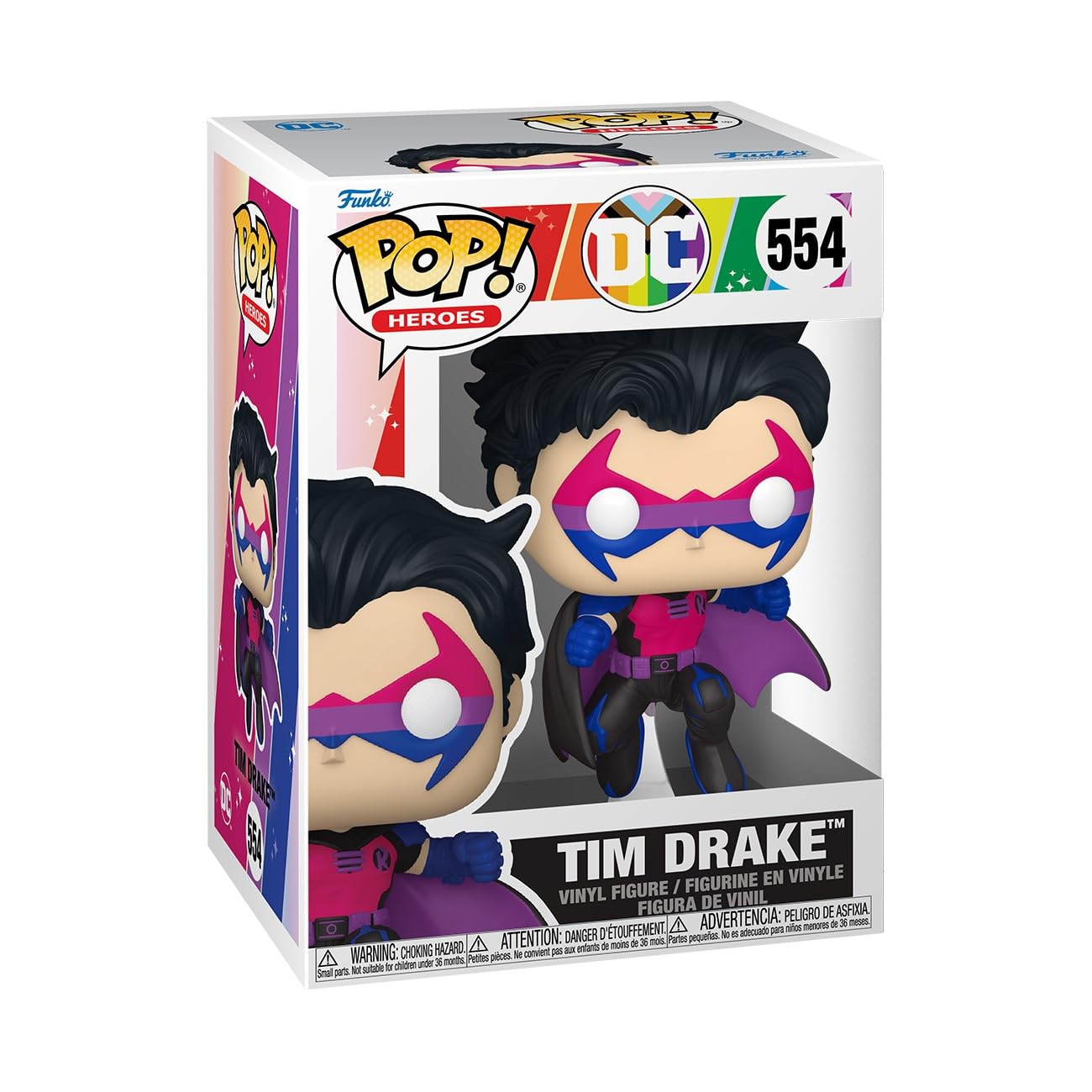 Foto 1 | Figura De Vinilo Funko Pop Heroes Pride Robin Tim Drake Dc Comics - Venta Internacional.