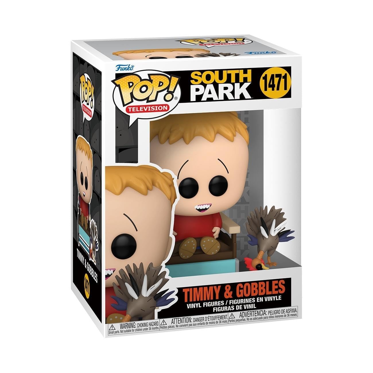 Foto 1 | Figura De Vinilo Coleccionable Funko Pop! Timmy Burch Y Gobbles De South Park - Venta Internacional.