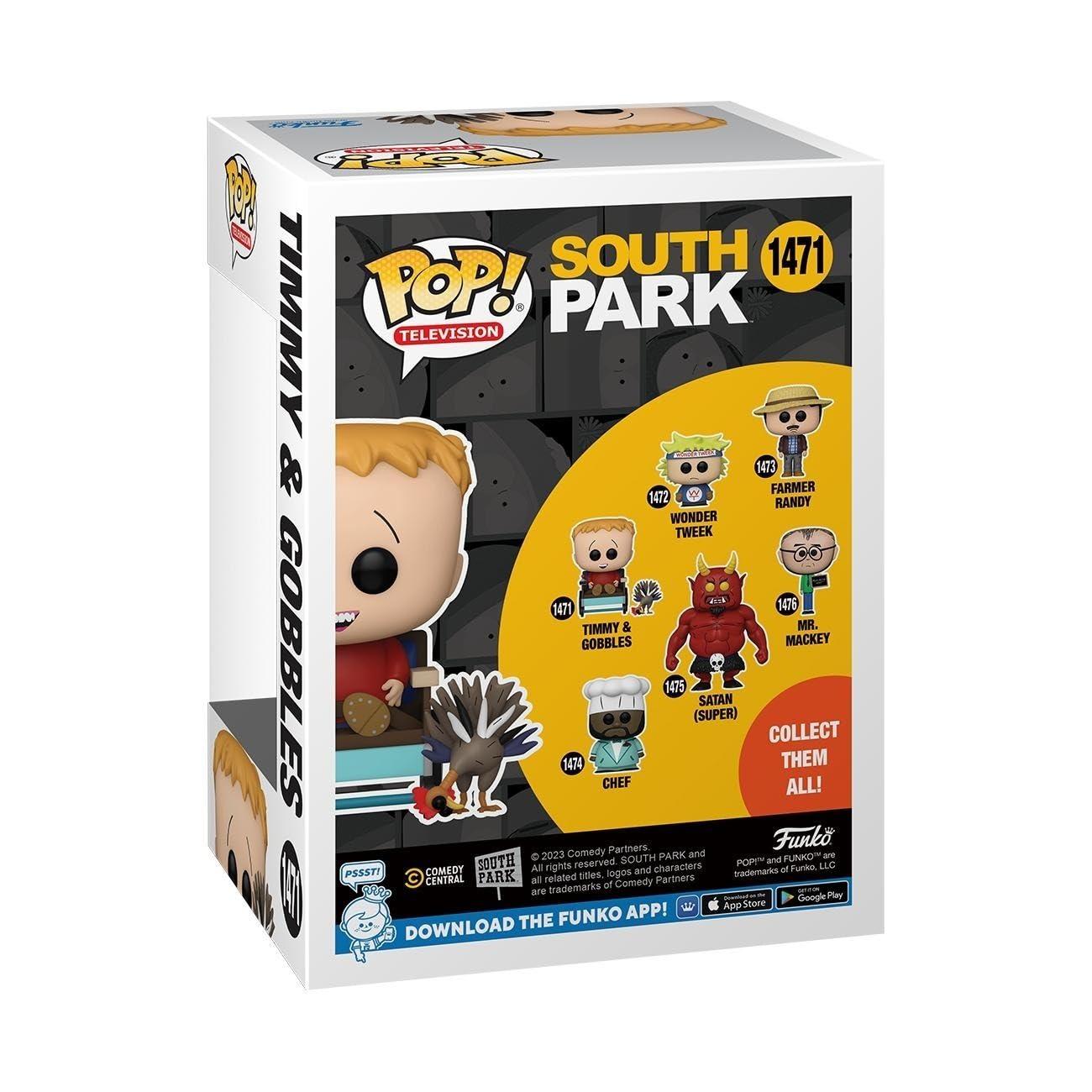 Foto 3 | Figura De Vinilo Coleccionable Funko Pop! Timmy Burch Y Gobbles De South Park - Venta Internacional.