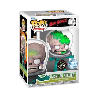 Foto 3 | ¡funko Pop! Películas Mars Attacks Soldier Con Glow Spc - Venta Internacional.