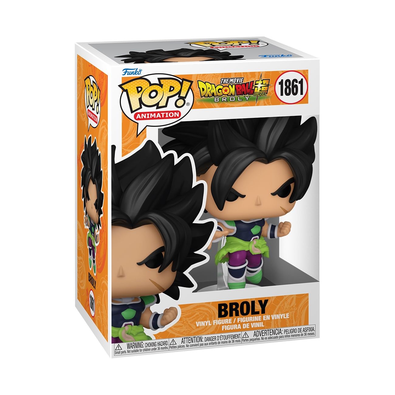 Foto 2 pulgar | Figura De Vinilo Funko Pop! Animación: Dragon Ball Super Broly - Venta Internacional.