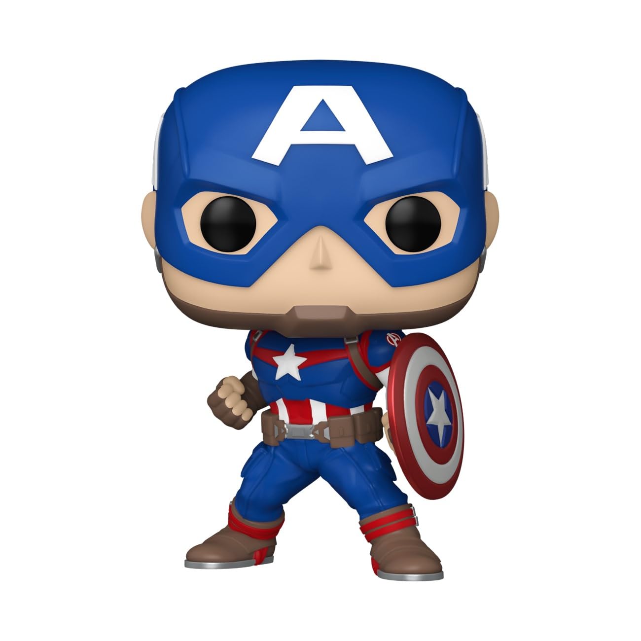 Foto 3 pulgar | Figura De Vinilo Coleccionable Funko Pop Marvel Captain America - Venta Internacional.