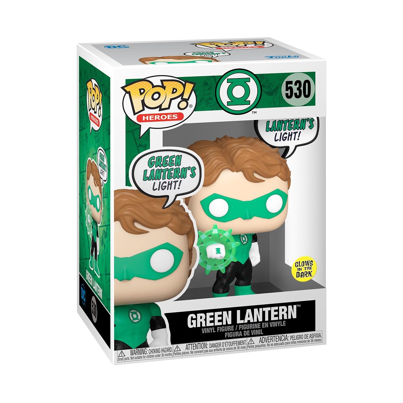 Foto 2 pulgar | Figura De Vinilo Coleccionable Funko Pop Heroes Dc Green Lantern - Venta Internacional.
