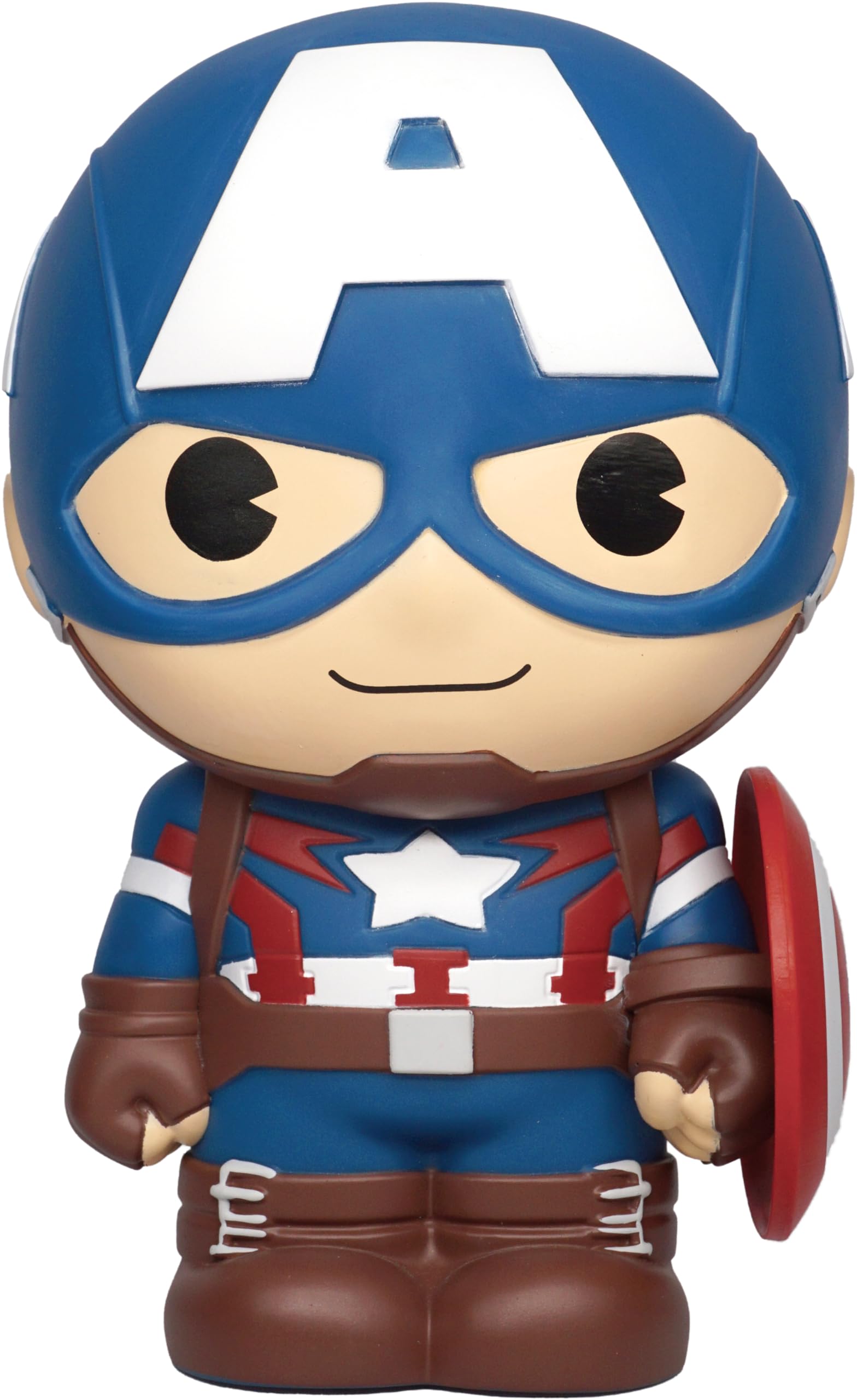 Foto 1 | Coleccionable De Pvc Para Decoración Del Hogar, Capitán América, 20 Cm, De Bank Marvel - Venta Internacional.