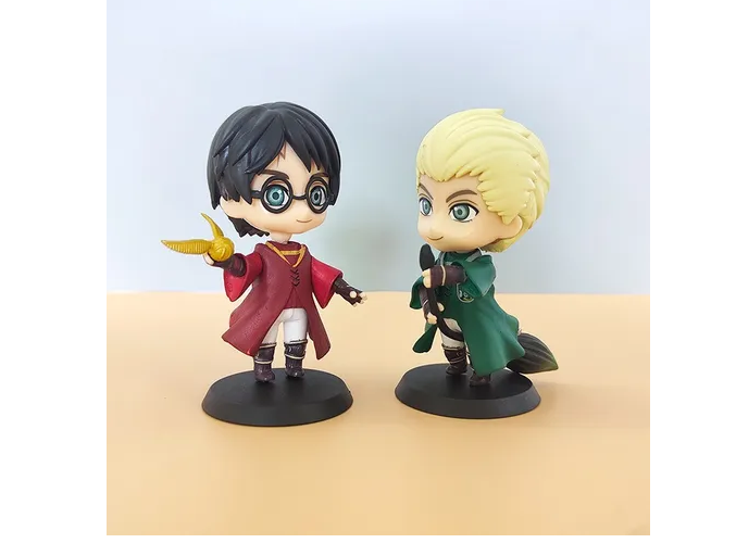 Foto 4 pulgar | 5pzs Xtellar Harry Potter Colección Juguetes Figuras Con Colgante