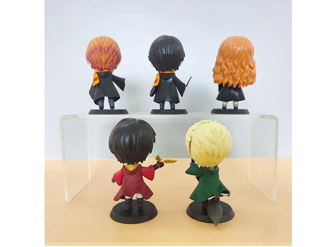Foto 6 pulgar | 5pzs Xtellar Harry Potter Colección Juguetes Figuras Con Colgante