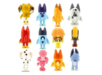 Foto 2 | Figuras Bluey Familia y Amigos Xtellar 12 Piezas