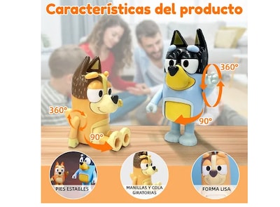 Foto 4 | Figuras Bluey Familia y Amigos Xtellar 12 Piezas