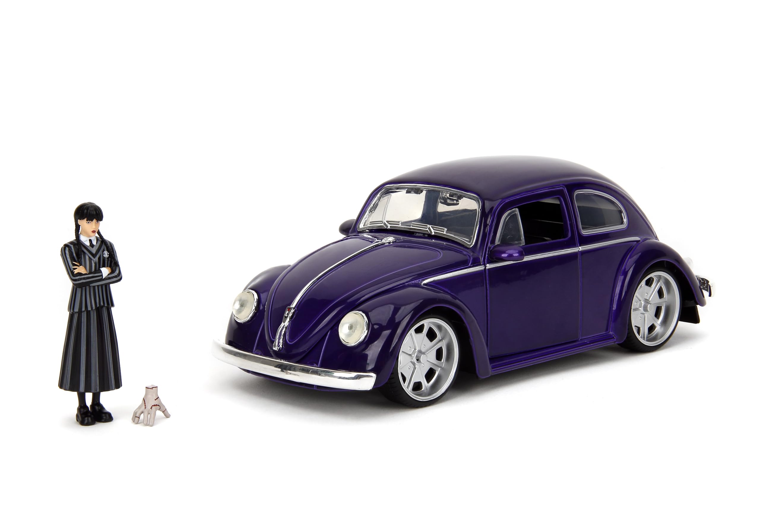 Foto 3 pulgar | Juguete Coleccionable Jada Toys 1:24 Wednesday 1972 Vw Beetle Con F - Venta Internacional.