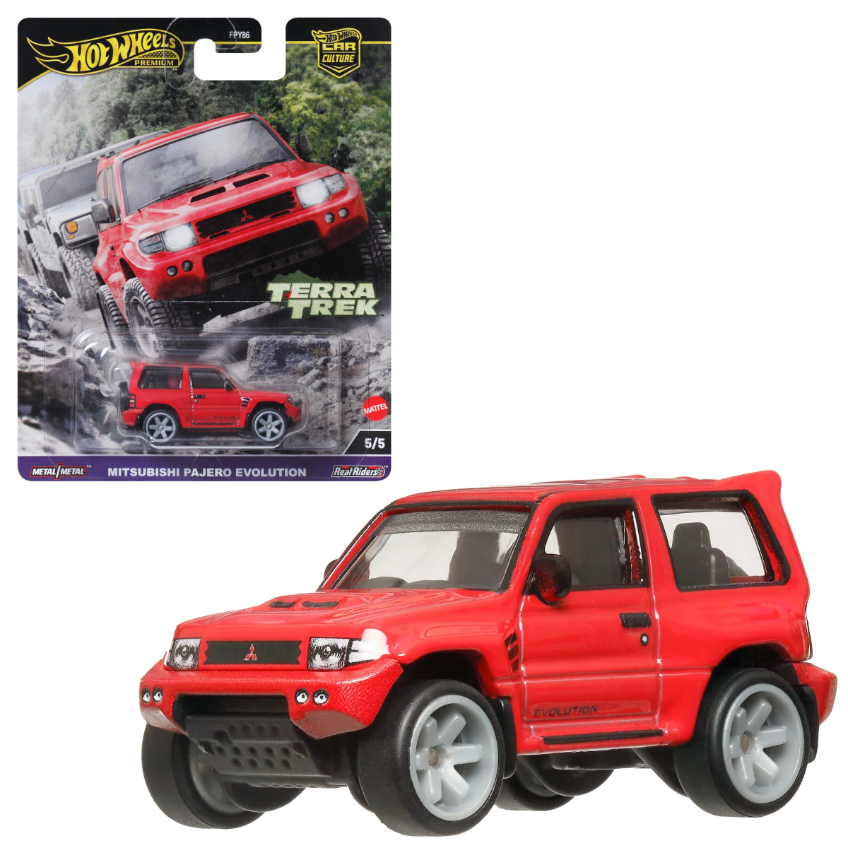 Foto 3 pulgar | Hot Wheels Terra Trek Mitsubishi Pajero Evolution