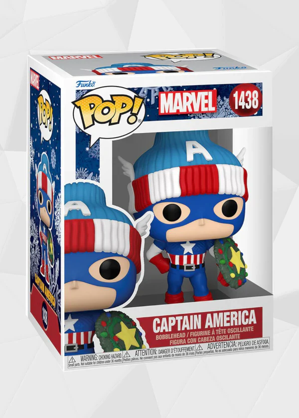 Foto 2 pulgar | Funko Pop! Captain America Marvel