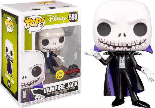 Foto 2 pulgar | Funko Pop! Vampire Jack Glows In The Dark The Nightmare Before Christmas
