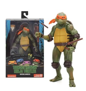 Foto 1 | Figura De Acción Rafael Tortugas Ninja Tmnt Película 1990