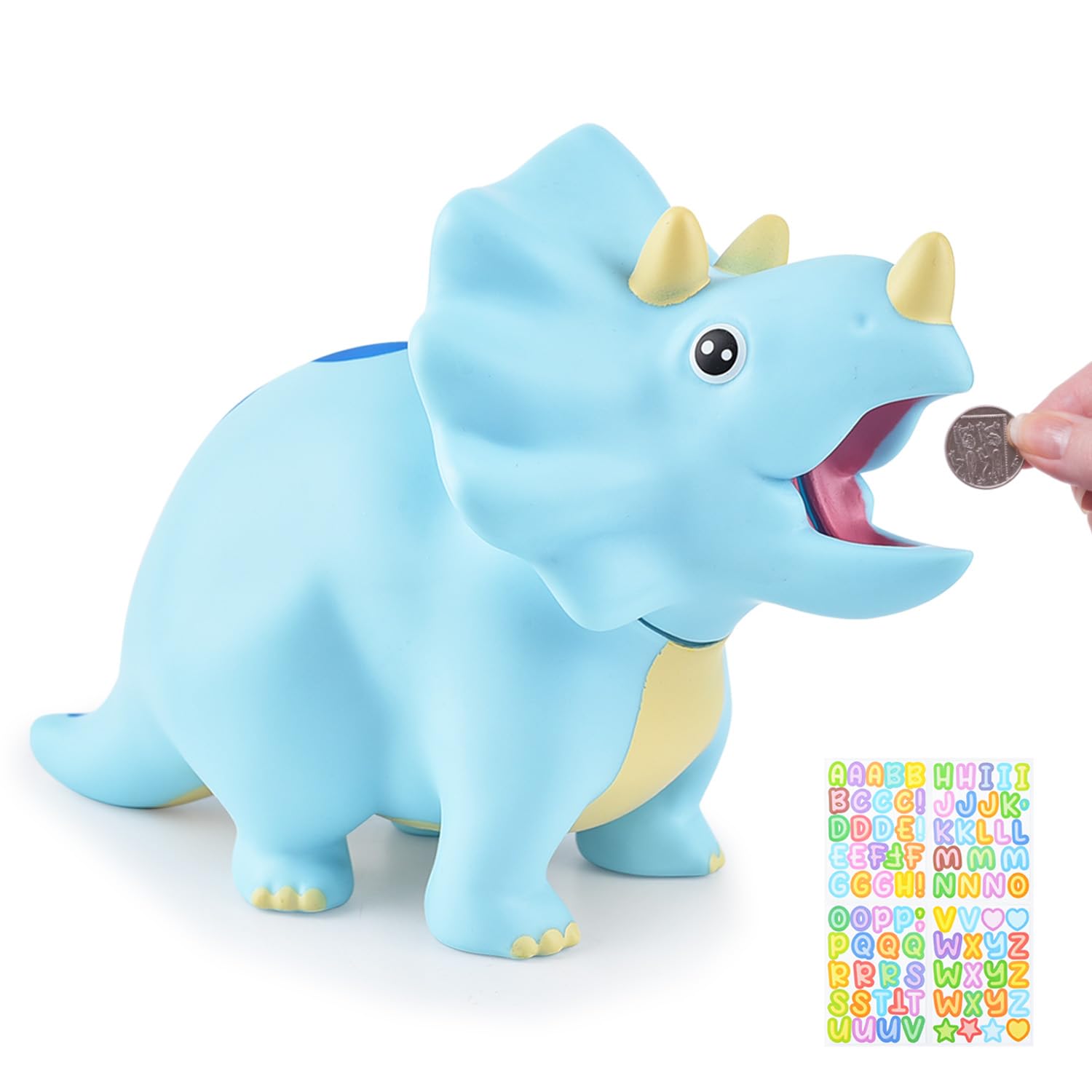 Foto 2 pulgar | Hucha Con Forma De Dinosaurio Pjdrllc De Plástico Irrompible Para Niños - Venta Internacional.