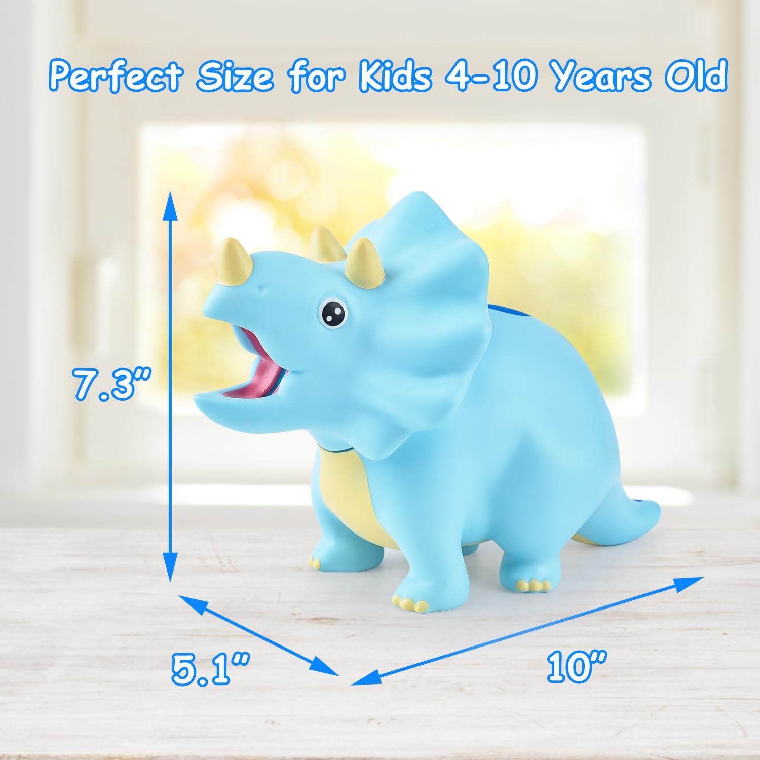 Foto 5 pulgar | Hucha Con Forma De Dinosaurio Pjdrllc De Plástico Irrompible Para Niños - Venta Internacional.