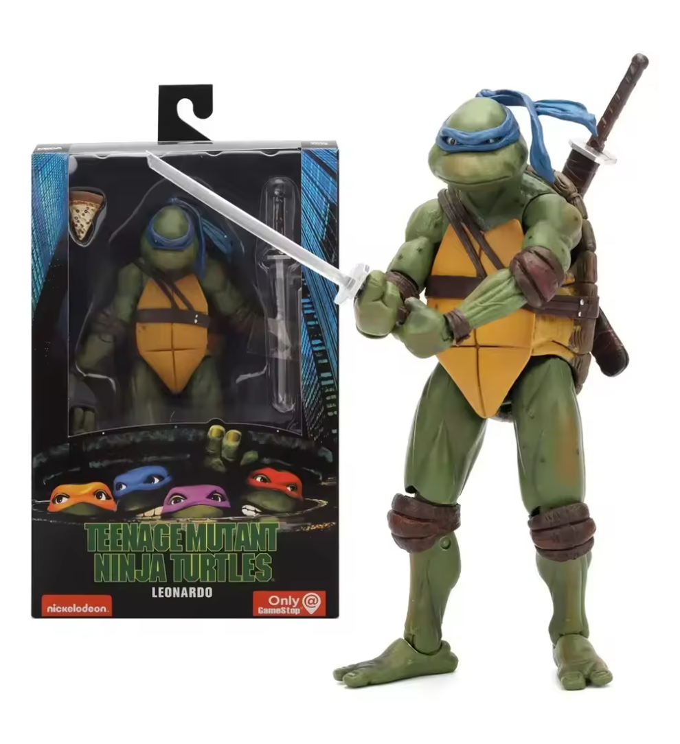 Foto 1 | Figura De Acción Leonardo Tortugas Ninja Tmnt Película 1990