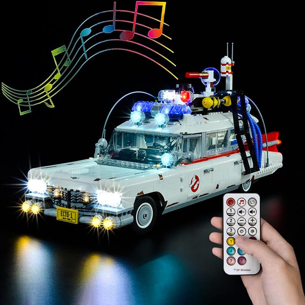 Foto 2 pulgar | Kit De Iluminación Para Lego Ghostbusters Ecto-1 10274 Con Sonido Rc - Venta Internacional.