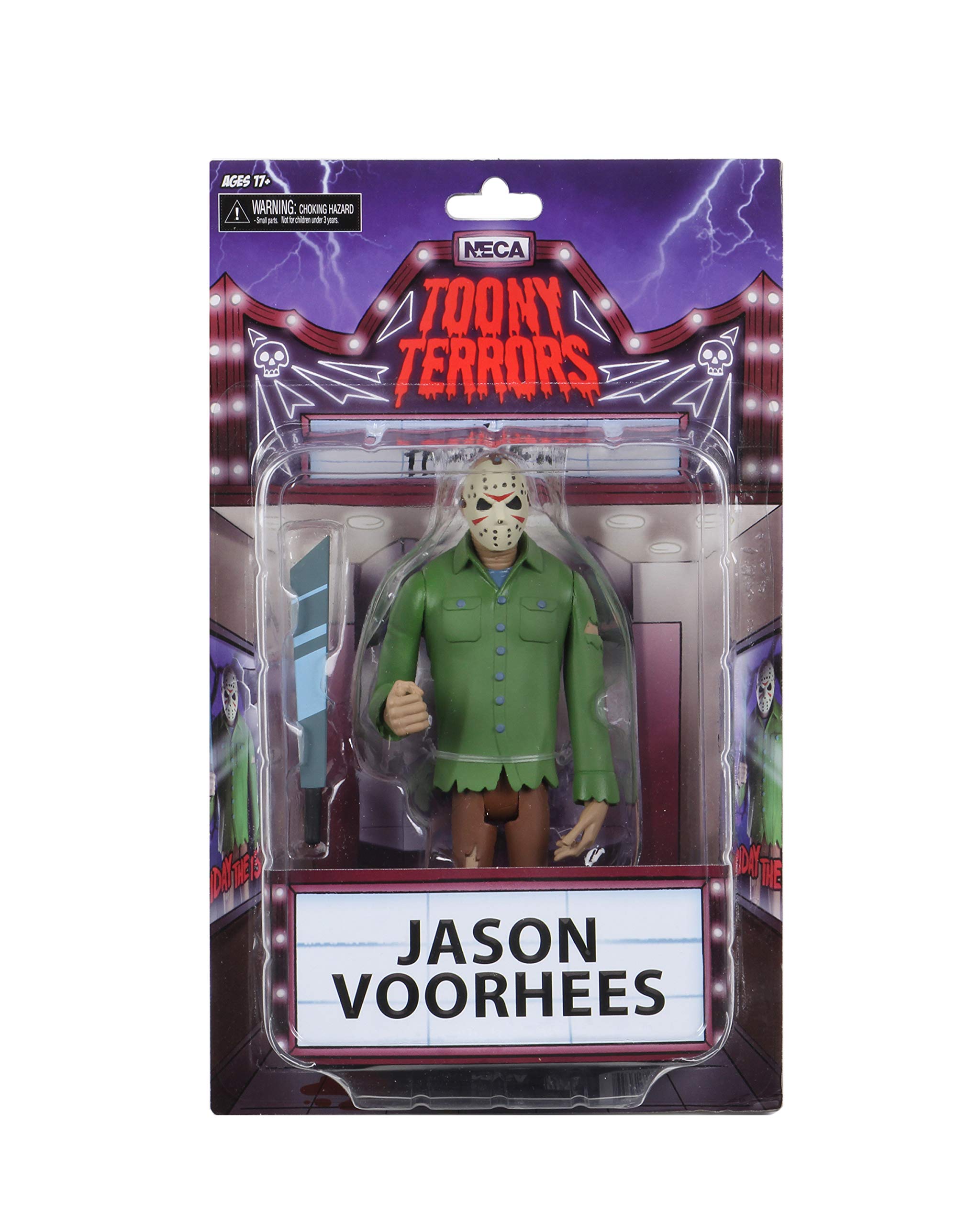 Foto 3 pulgar | Figura De Acción Neca Toony Terrors Friday The 13th Jason 15 Cm - Venta Internacional.