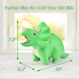 Foto 4 | Hucha Con Forma De Dinosaurio Pjdrllc De Plástico Irrompible Para Niños - Venta Internacional.