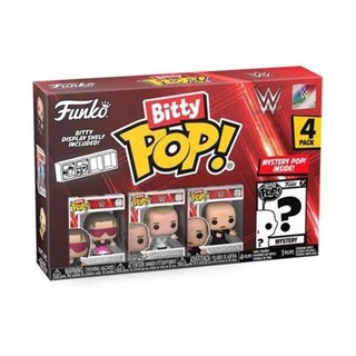 Foto 7 | Paquete De 4 Minijuguetes Coleccionables Funko Bitty Pop! Wwe Con Funda - Venta Internacional.